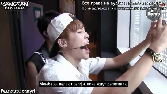 [RUS SUB][BANGTAN BOMB] how to take a selfie