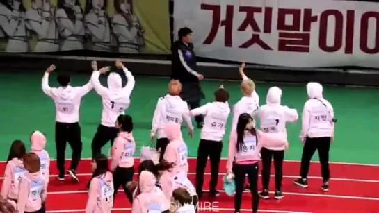 [FANCAM] 170116 BTS @ 2017 Idol Star Athletics Championships