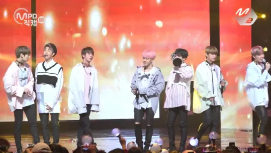 [FANCAM] 170223 BTS Winning 1st Place (Full) @ M!Countdown