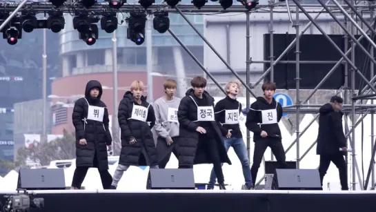 [FANCAM] 161231 BTS - Blood Sweat & Tears (Rehearsal) @ MBC Gayo Daejejeon 2016