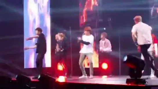 [FANCAM] 160625 BTS - FIRE Rehearsal @ KCON 2016 in NY