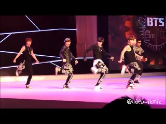 [FANCAM] 131128 N.O. - BTS at Thai Supermodel