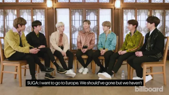 [OTHER] 180228 BTS Talks Favorite Tour Stops @ Billboard