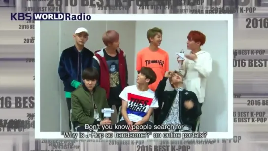 [OTHER] 161223 BTS - Best Male Group 2016 @ KBS World Radio