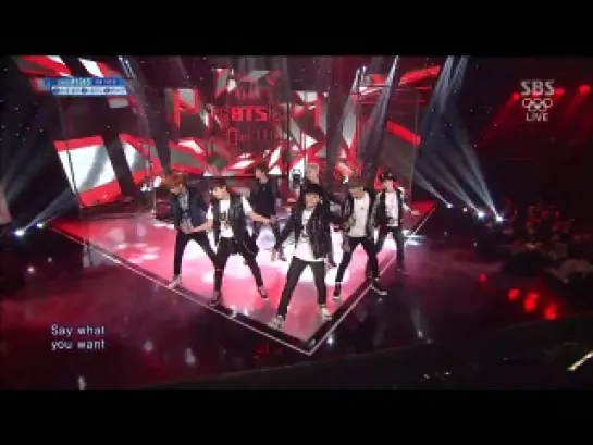 [PERF]140223 BTS "Boy in Luv" @  Inkigayo