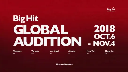 [PREVIEW] 2018 BigHit Global Audition #2