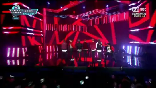 [PERF] 161013 BTS - 21st Century Girls @ M!Countdown