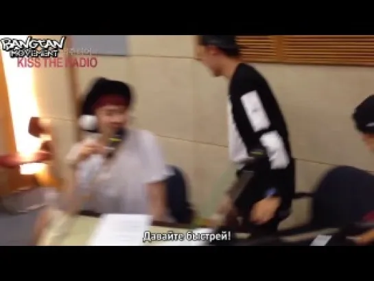 [RUS SUB][30.08.14] Sukira cut - BTS J-Hope & Jimin's cute - touch my body - surprising dance~!