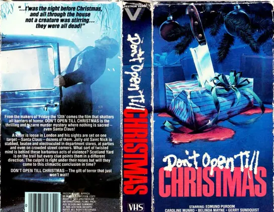 Не открывай до наступления Рождества (1984) Dont Open Till Christmas