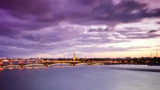 Санкт-Петербург. Time lapse. HD. Saint Petersburg