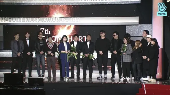 [рус.суб.] IU - Producer of the Year at 7th Gaon Chart Music Awards