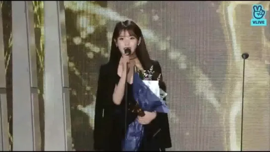 [рус.суб.] 180125 @ IU - Best Album Award (27th SMA 2018)