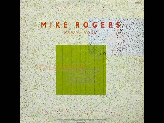 Mike Rogers--Happy Moon--1986--=-=