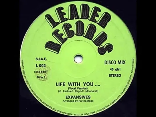 Expansives--Life With You--1982--=-=