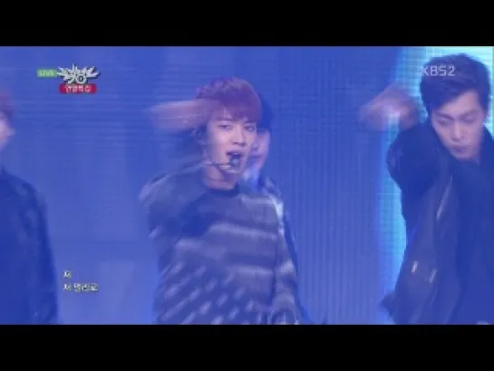 [PERF] 20.12.2013 BEAST - Shadow (Remix) @ Live on KBS2 Music Bank (Year-End Special)