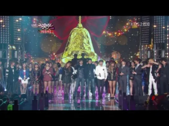 [CUT] 21.12.2012 Ending - BEAST Cut @ KBS2 Music Bank (Year-End Special)