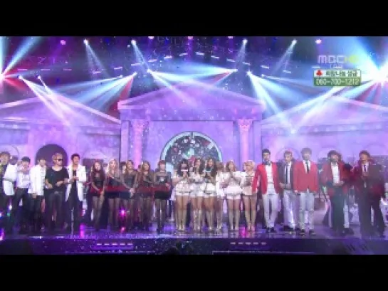 [CUT] 24.12.2011 Ending @ MBC Music Core (Annual Special)