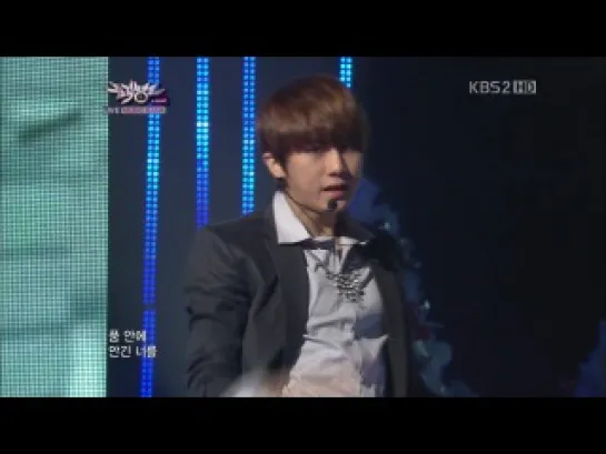 [PERF] 23.12.2011 BEAST - Fiction @ Live on KBS2 Music Bank (Christmas Special)