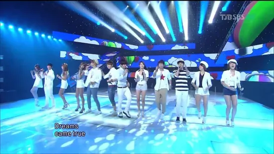 [PERF] 7.08.2011 U-Cube - Fly So High @ Live on SBS Inkigayo