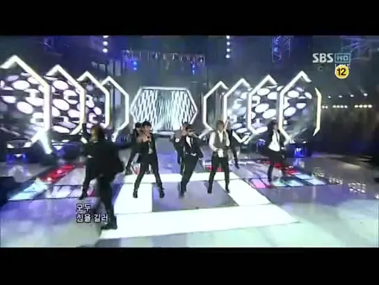 [PERF] 31.01.2010 BEAST & 2AM - Champion @ Live on SBS Inkigayo