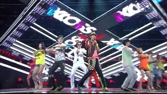 [PERF] 4.09.2011 X-Cross feat. KiKwang - Crazy @ Live on SBS Inkigayo