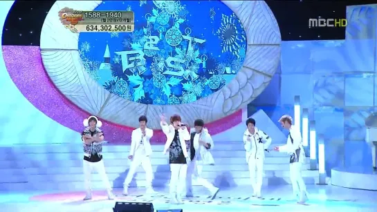 [PERF] 30.11.2010 BEAST - Beautiful @ Live on MBC New Life For Children