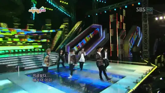 [PERF] 14.11.2010 BEAST - Beautiful @ Live on SBS Nongshim Love Sharing Concert