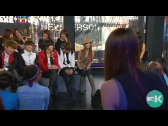 [CUT] 23.11.2011 BEAST @ MTV K United Cube Live in NYC