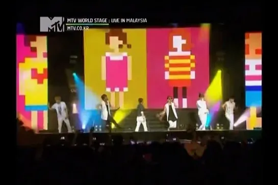 [PERF] 19.08.2011 BEAST - Special & Beautiful @ Live on MTV World Stage Live in Malaysia 2011