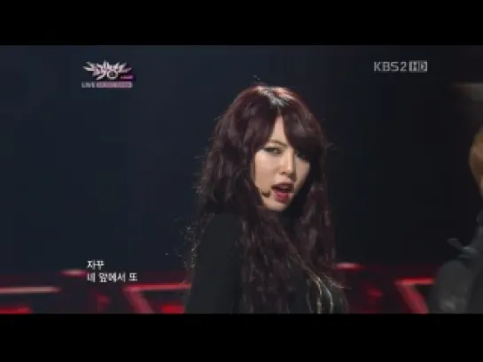 [PERF] 6.01.2012 HyunSeung & HyunA - Trouble Maker @ Live on KBS2 Music Bank