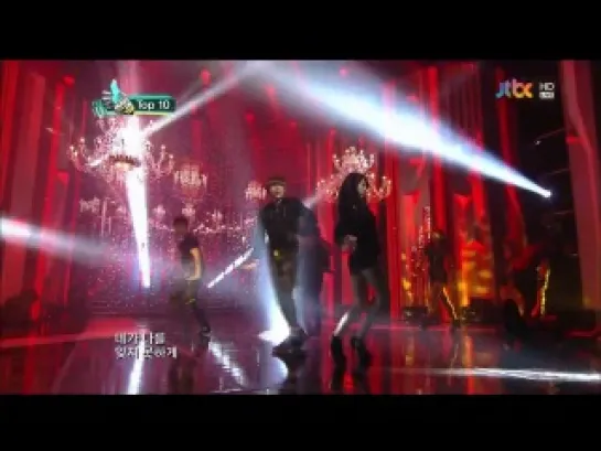 [PERF] 5.01.2012 HyunSeung & HyunA - Trouble Maker @ Live on JTBC Music On Top