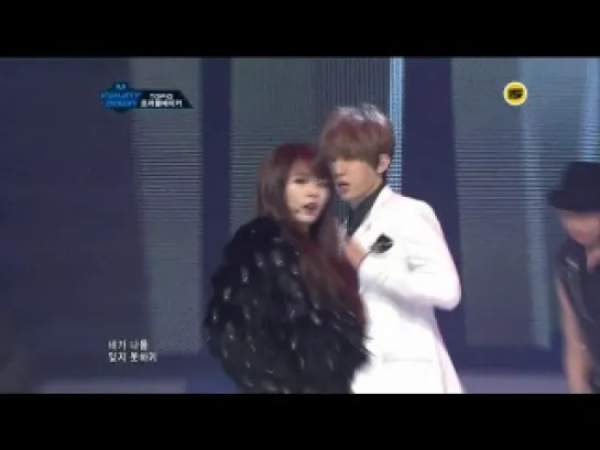 [PERF] 15.12.2011 HyunSeung & HyunA - Trouble Maker @ Live on Mnet M!Countdown