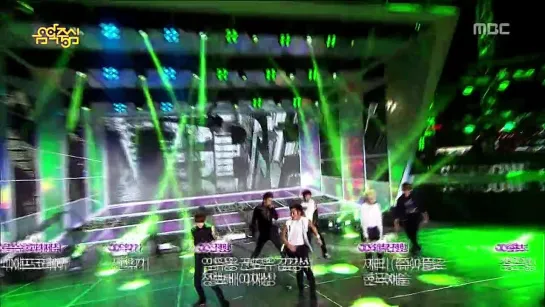 [PERF] 17.08.2013 BEAST - Shadow @ Live on MBC Music Core (Summer Special)