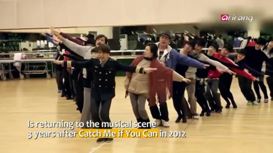 [ENG] 7.09.2015 Arirang Showbiz Korea - DongWoon Casts in New Musical