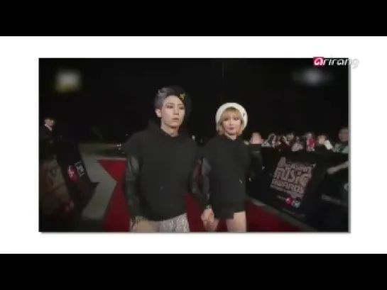 [ENG] 26.11.2013 ArirangTV Showbiz Korea - Celebrity Red Carpet Fashion - Trouble Maker