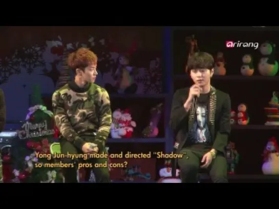 [ENG] 11.11.2013 AriragTV Showbiz Korea - BEAST's 3rd Official Fan Meeting