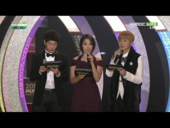 [CUT] 24.11.2011 DooJoon - MC Cuts @ 2011 MelOn Music Awards