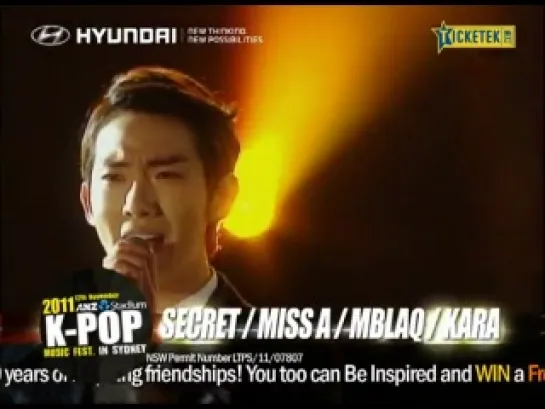 [PROMO] 12.10.2011 K-Pop Music Fest Sydney 2011 Promo