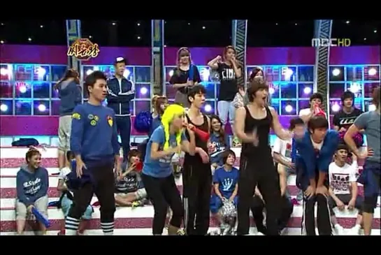 [SHOW] 23.09.2010 Star Wrestling - KiKwang vs. ZE:A KwangHee @ MBC Chuseok Star Dance Battle