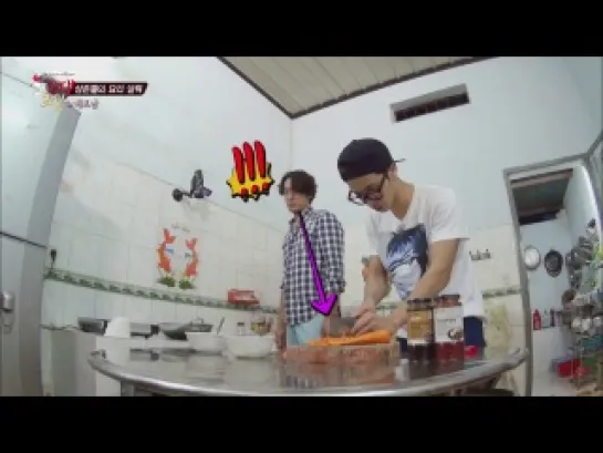 [SHOW] 28.12.2013 tvN Chicken Class, Ep.2 - Uncle's Cooking Skills