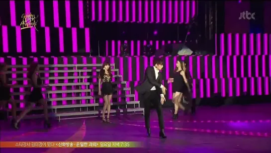 [PERF] 19.01.2013 HyunSeung & HyunA - Trouble Maker @ Live on 27th Golden Disk Awards