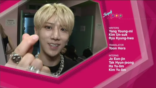 [CUT] 29.05.2015 Ending - HyunSeung Cut @ Arirang Simply K-Pop