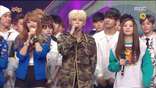 [CUT] 9.05.2015 Opening - Introduction of the New MCs @ MBC Music Core