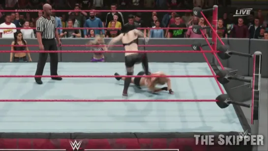 WWE 2K19 - Ronda Rousey Vs Ruby Riott (Elimination Chamber 2019)