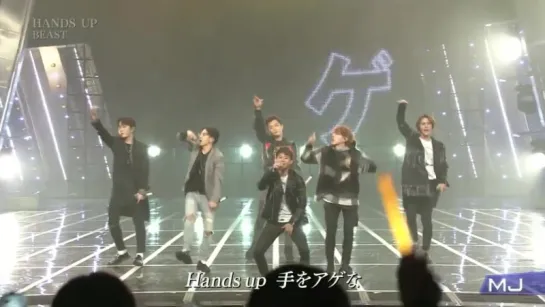 [SHOW] 30.11.2015 NHK Music Japan - BEAST "Hands Up"