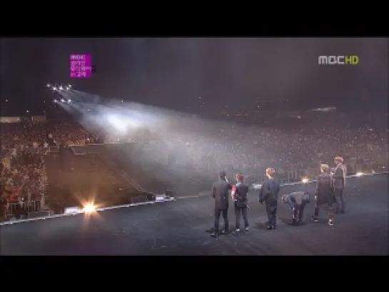 [PERF] 2.12.2012 BEAST - Beautiful Night & Beautiful @ Live on MBC Korean Music Wave in Kobe