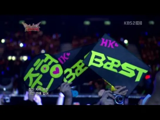 [PERF] 6.07.2012 BEAST - Shock @ Live on KBS Music Bank in Hong Kong