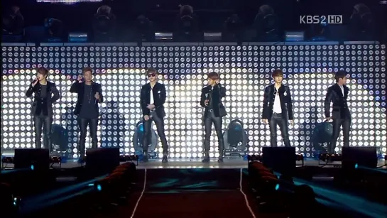 [CUT] 18.02.2012 BEAST - Talk @ KBS Music Bank in Paris