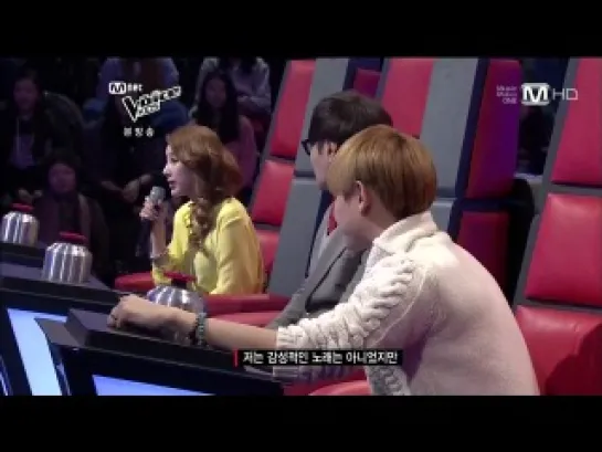 [SHOW] 11.01.2013 Mnet The Voice of Korea Kids, Ep.2 (YoSeob)