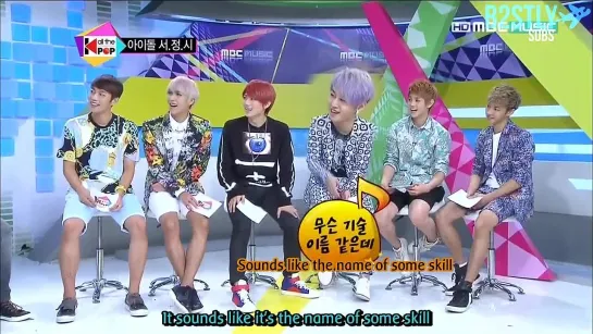 [ENG] 7.09.2012 MBC Music All The KPOP - BEAST Cut